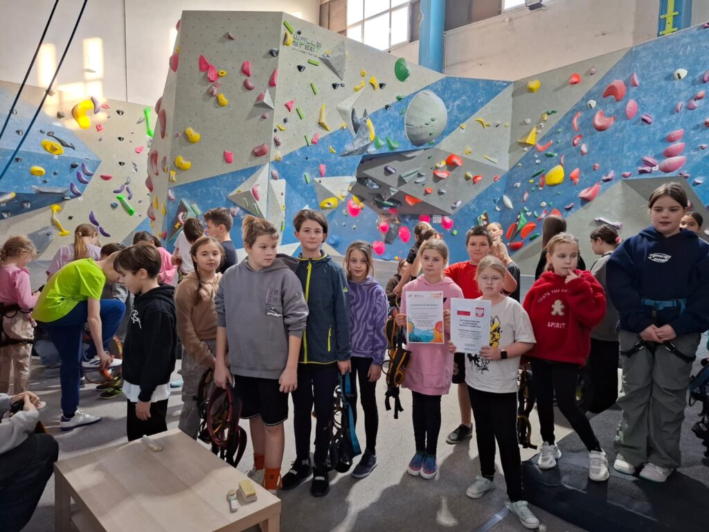 Za nami obóz „Młodzi Liderzy Sportu z Fundacją Lotto” 5 Nauka wspinaczki