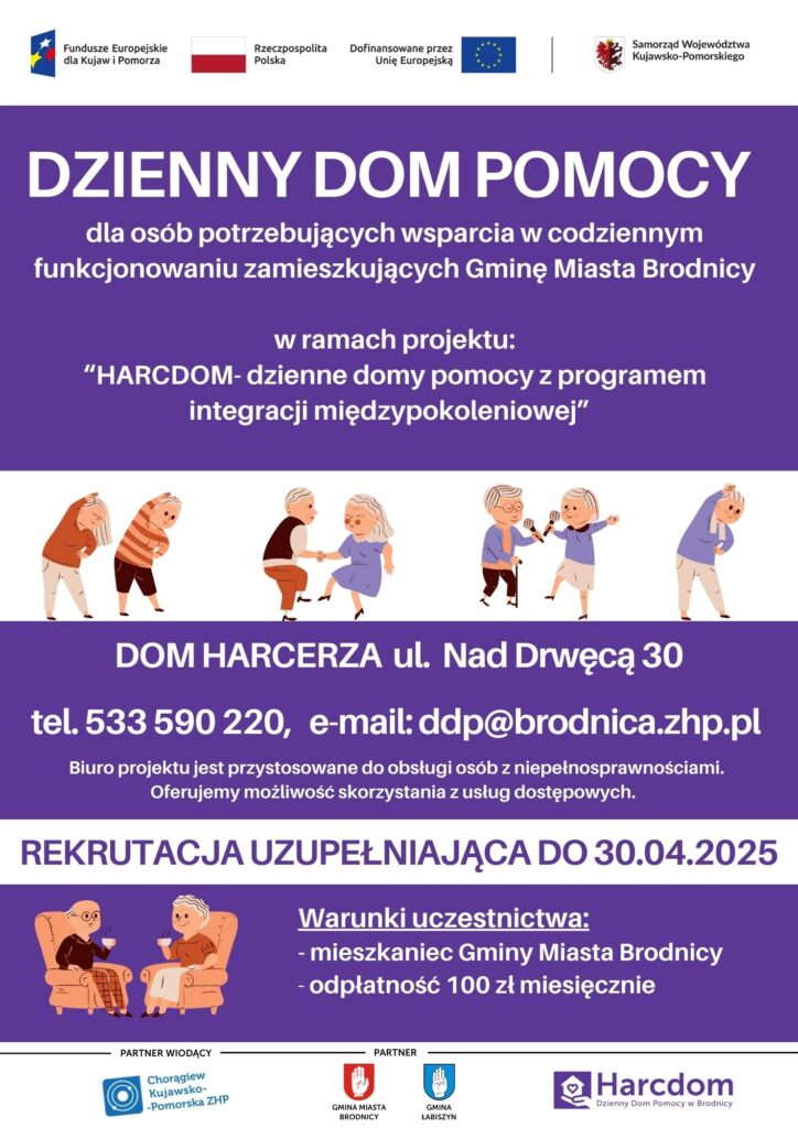 DZIENNY DOM POBYTU uzuplenienie