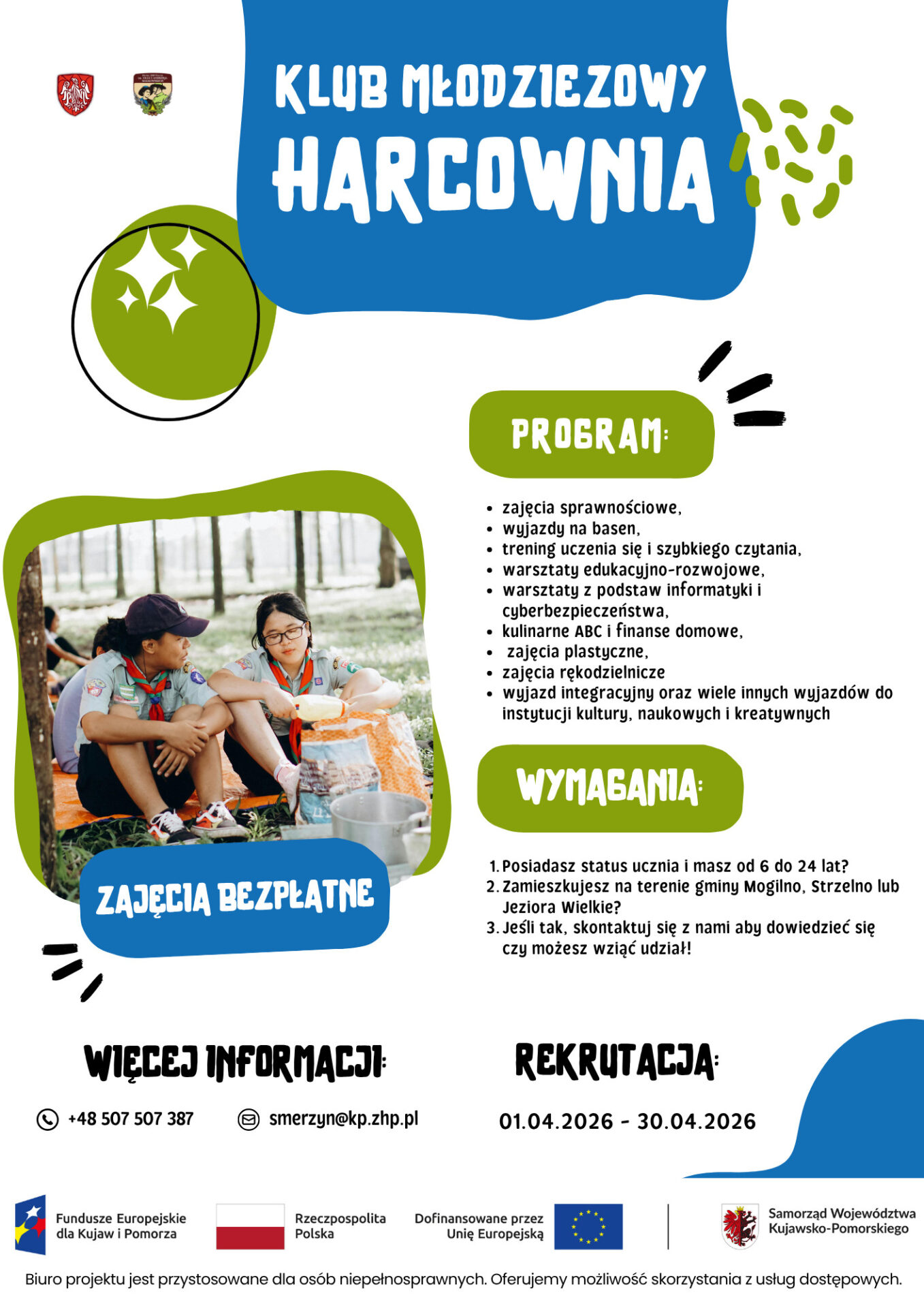 Plakat rekrutacyjny Harcownia
