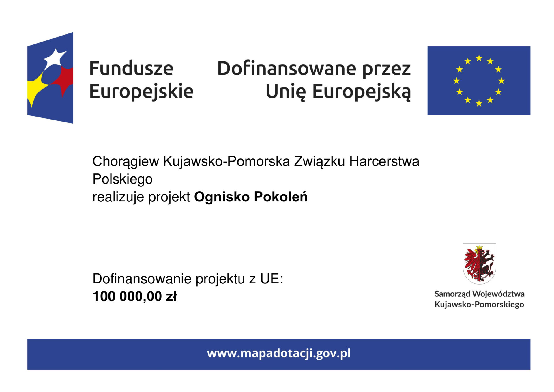 Plakat FE UE Ognisko Pokolen 1